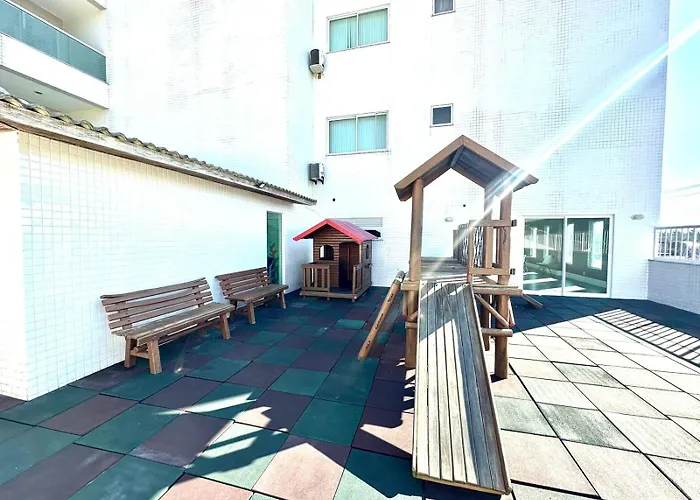 Apartamento até 10 pessoas Praia Grande - Le Bon Vivant - Vista Mar